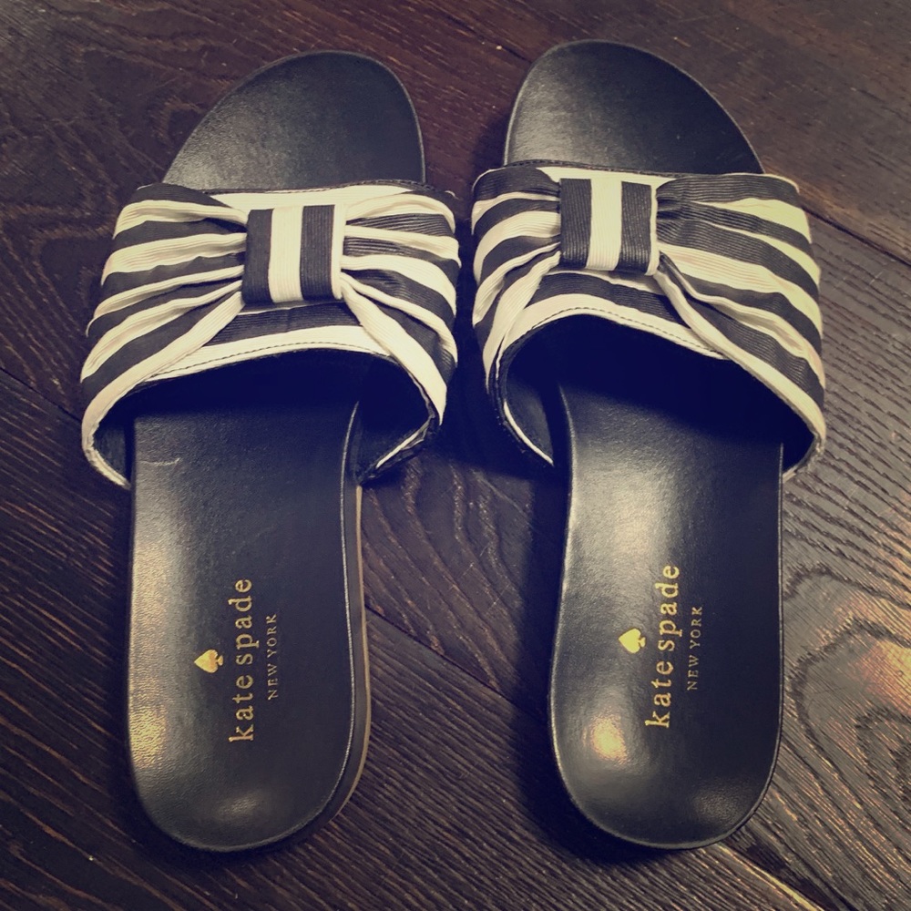 KATE SPADE - Terri Slide Sandals - Size: 7.5